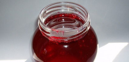 Jelly a szamóca a téli zselatin és zselatin nélkül, egy recept egy fotó lépésről lépésre