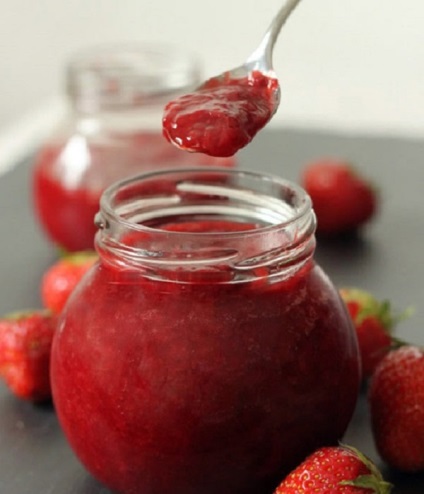 Jelly din căpșuni pentru iarnă cu gelatină și fără gelatină, o rețetă cu o fotografie pas cu pas