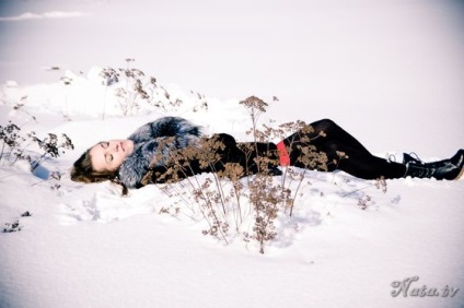 Fotografie de iarnă în Feofanie