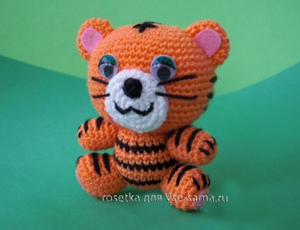 Clasa Amigurumi master - tigru