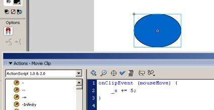 Animație în flash folosind actionscript