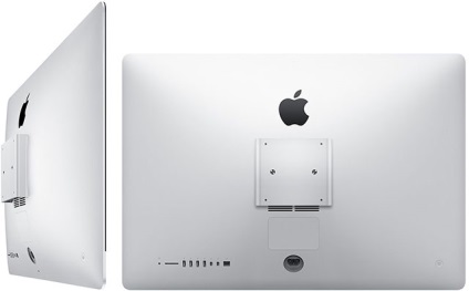 Apple a adăugat la modelele de conducător imac, montate pe perete