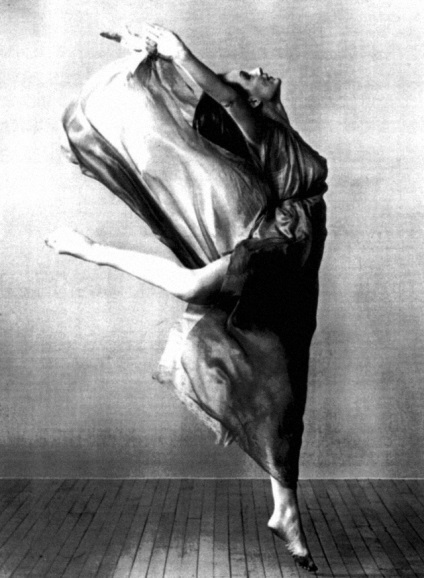 Isadora Duncan buclă pentru zeiță, revista 