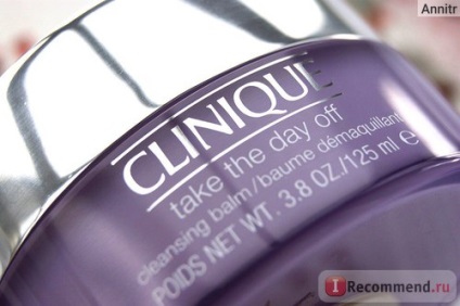Balsam pentru a elimina clinique persistente de make-up ia ziua de pe balsam de curățare - 