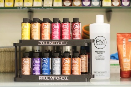 Bezamiichny dye paul mitchell pm strălucește - procedură și impresii