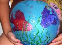 Body painting pentru femeile gravide