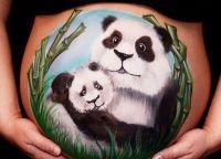 Body painting pentru femeile gravide