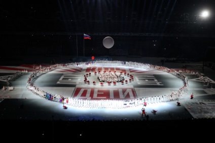 Ceremonia de deschidere a Olimpiadei