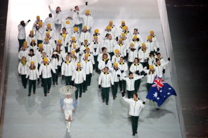 Ceremonia de deschidere a Olimpiadei