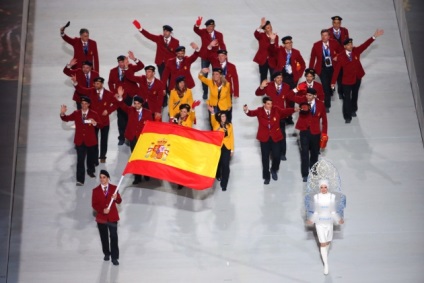 Ceremonia de deschidere a Olimpiadei