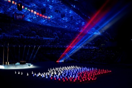 Ceremonia de deschidere a Olimpiadei