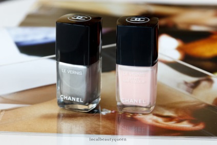 Chanel le vernis # 520 oglindă lichid și # 542 comentarii din cauciuc roz