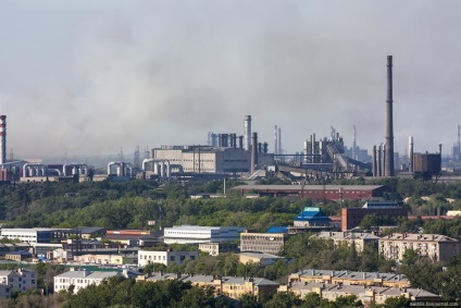 Centrul de Afaceri - Orașul Chelyabinsk - și vederi ale orașului din puntea de observație, un ghid către Chelyabinsk