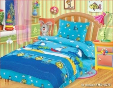 Lenjerie de pat pentru lenjerie de pat pentru copii 1, 5 - pisică și albină