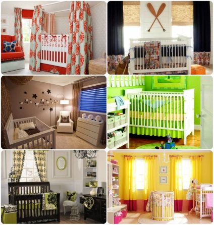 A gyermekek szobájának kialakítása újszülöttek számára 100 elképzeléssel egy fotóval