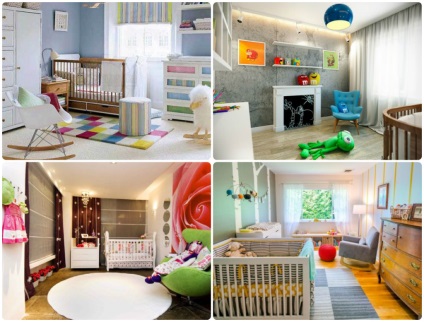 Designul unei camere pentru copii pentru un nou-născut 100 de idei cu o fotografie
