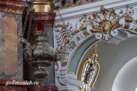 Obiective turistice în Bavaria - Biserica din Viskirch