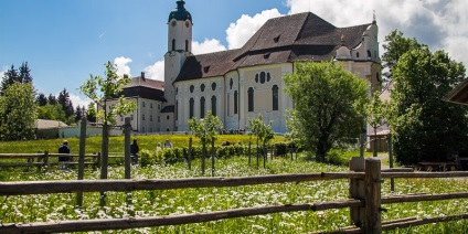 Obiective turistice în Bavaria - Biserica din Viskirch