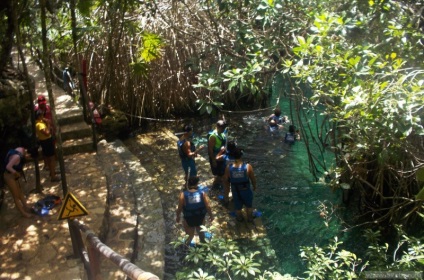 Parcul ecologic Snorkeling Shel-ha în Mexic