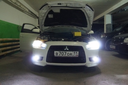 Pot fi instalate faruri pentru xenonul Mitsubishi Lancer 10 xenon