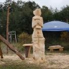 Festivalul Sculpturii Parcului de Lemn - Iset Toamna-2014, atelierul Monsalim