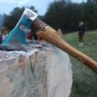 A fa park szobrászat fesztiválja - Iset őszi-2014, workshop Monsalim