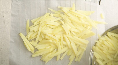 Chips-uri de final, pas cu pas reteta cu fotografii - bucate principale din bucataria britanica