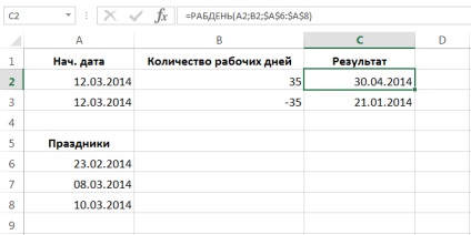 Excel függvények a dátumok és idők számításához