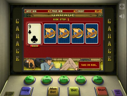 Garaj - jucați gratuit într-un slot machine online