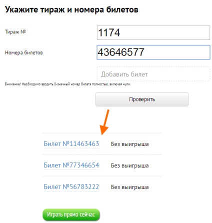 Unde și cum să cumpărați biletul rus Lotto online