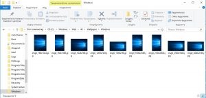 Hol tárolja az asztali háttérképet a Windows 10-ben?