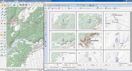 Gis Panorama - harta complexului de producție pentru publicare