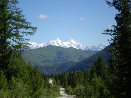 Beluga munte în Altai, descriere și intrare