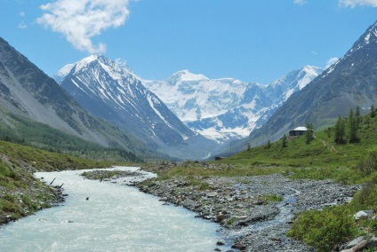 Beluga munte în Altai, descriere și intrare