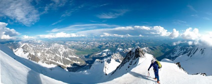 Muntele beluga (cel mai înalt punct din Siberia) - turistul din Altai