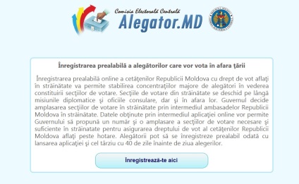 Instrucțiuni) cum să voteze cetățenii moldoveni aflați în străinătate