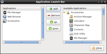 Как да добавите бутон за стартиране прилагането на LXDE на панела - Linux за потребители
