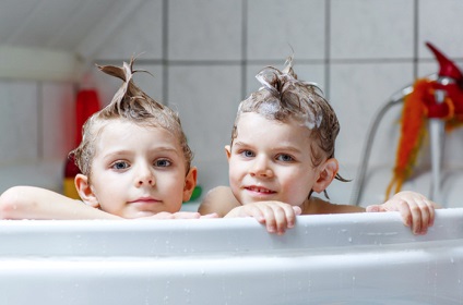 Cum să spălați în mod adecvat copiii în funcție de vârstă