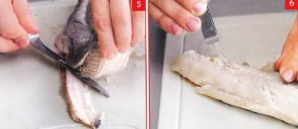 Cum să tăiem pește pe un filet