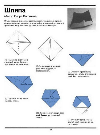 Cum sa faci origami dintr-o palarie de hartie