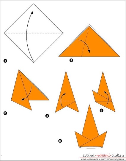 Cum sa faci origami dintr-o palarie de hartie