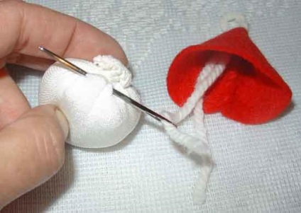 Hogyan készítsünk egy hóembert egy karácsonyfára - mesterek tiszteletére - kézzel készített, kézzel készített