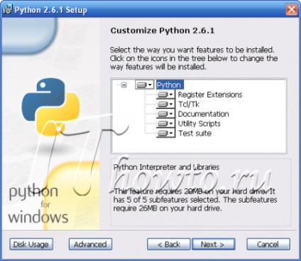 Cum se instalează python în Windows XP