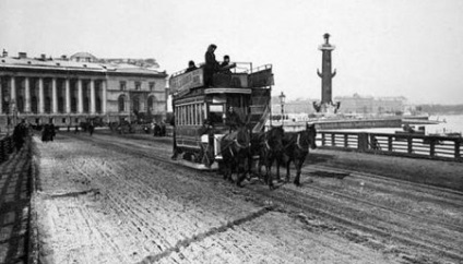 Istoria tramvaiului ecvestru al primelor tramvaie pe traseul de cai