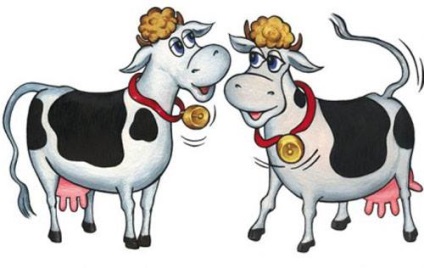 Un scurt curs de economie politică pe exemplul a două vaci