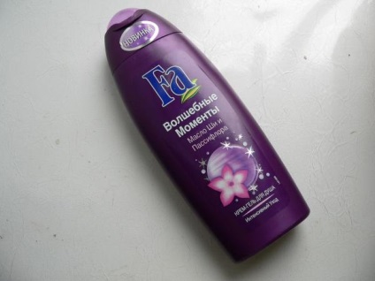 Gel de duș crem fa momente magice unt shi și passionflower - comentarii despre cosmetice