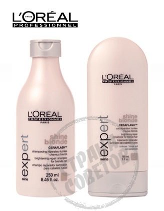 L oreal professionnel strălucește șampon blond, îngrijire