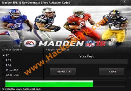 Codul de activare gratuit pentru generatorul de cod Madden nfl 16