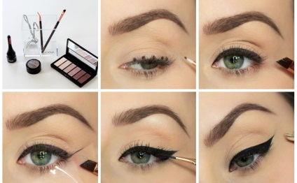 Make-up pentru 1 septembrie pentru fete în clasele de mijloc și superioare