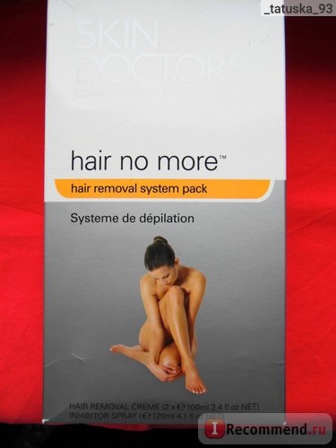 Set pentru eliminarea și încetinirea creșterii părului. Medicii de piele nu mai au părul - nu vor să scape
